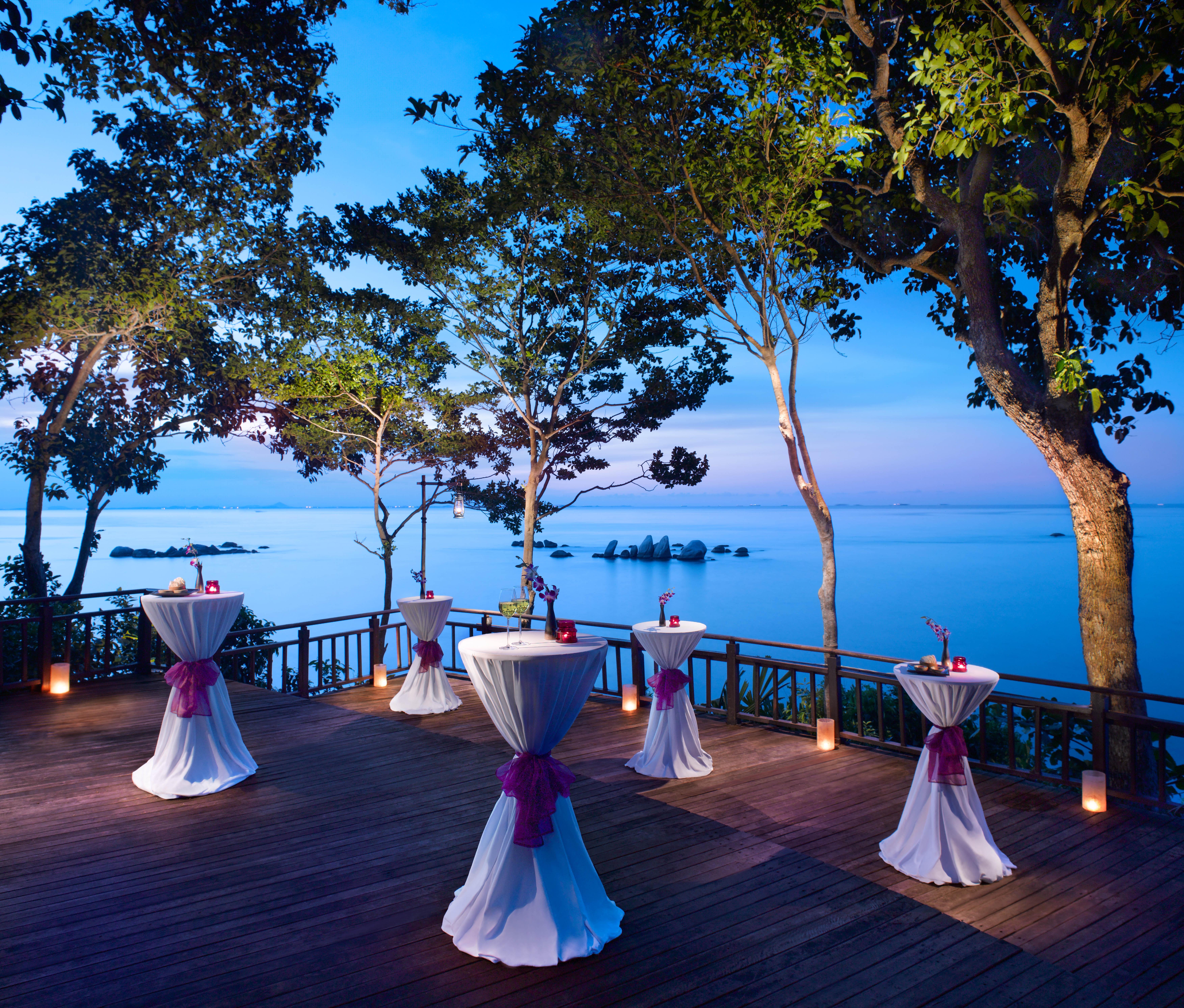 Banyan Tree Bintan Hotel Lagoi Restaurante foto